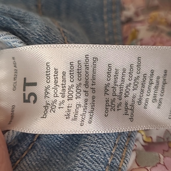 OshKosh Floral Jumper Dress - Picture 7 of 7